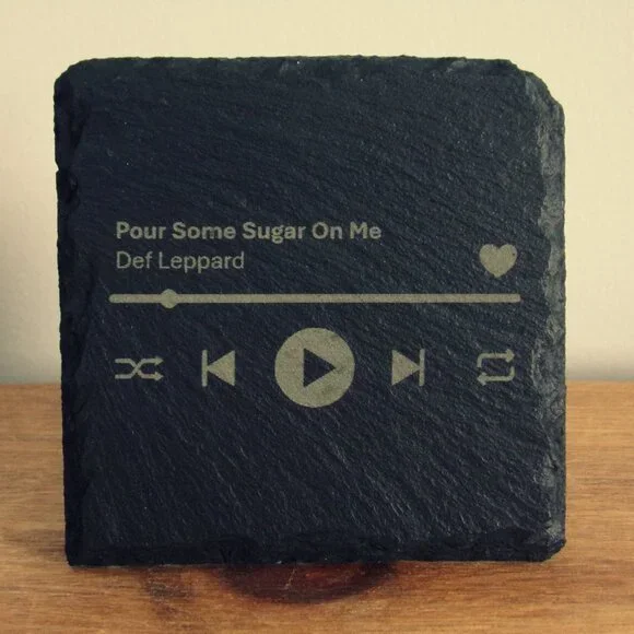 Custom Music Player Coasters (set of 4) - Picture 3 of 5